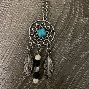 Dream catcher necklace